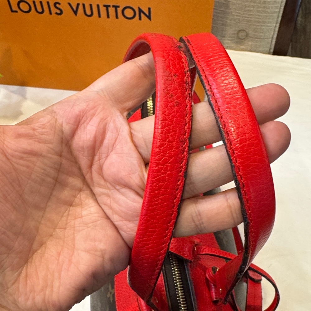 📌SOLD📌 Authentic Louis Vuitton Estella Coquelico NM bag - Picture 11 of 17
